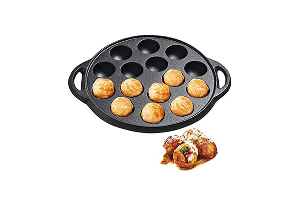 15 cavity takoyaki pot grill plate2